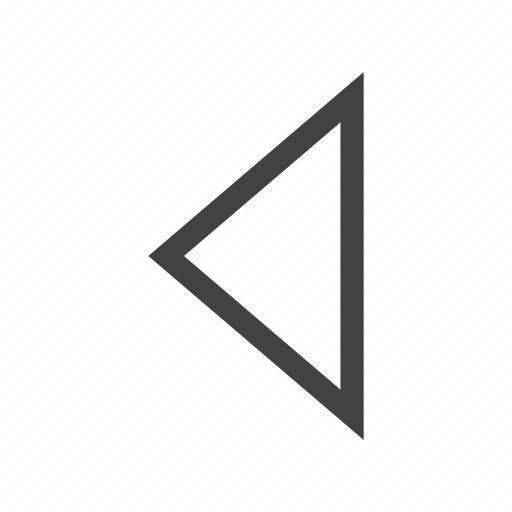 Arrow, back, left, logo, square, triangle icon - Download on Iconfinder