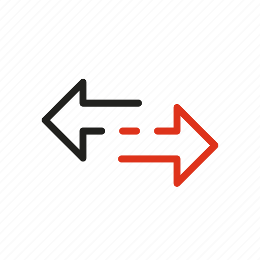 Arrow, arrows, direction, feedback, transaction, transfer icon - Download on Iconfinder