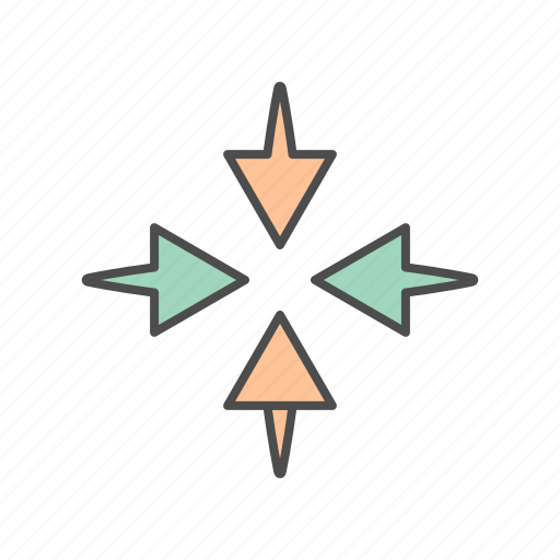 Arrow, arrows, center, close, minimize icon - Download on Iconfinder