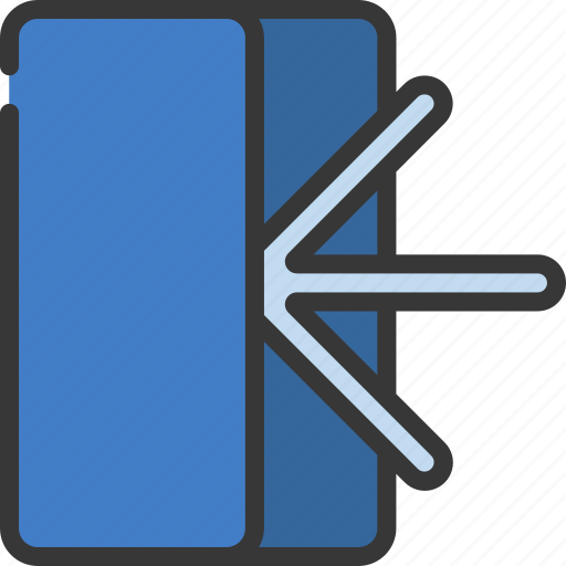 Enter, door, arrow, pointer, point icon - Download on Iconfinder