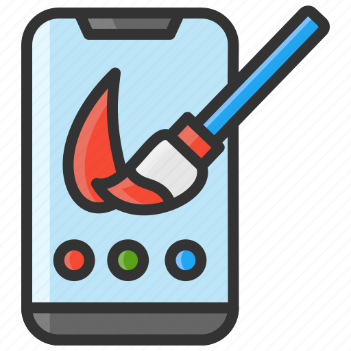 Art, color, design, paint, smartphone icon - Download on Iconfinder