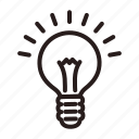 light bulb, light, bulb, idea, electricity, creative