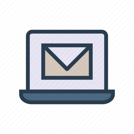 Device, inbox, laptop, mail, message icon - Download on Iconfinder