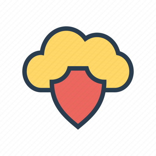 Cloud, protection, security, server, shield icon - Download on Iconfinder