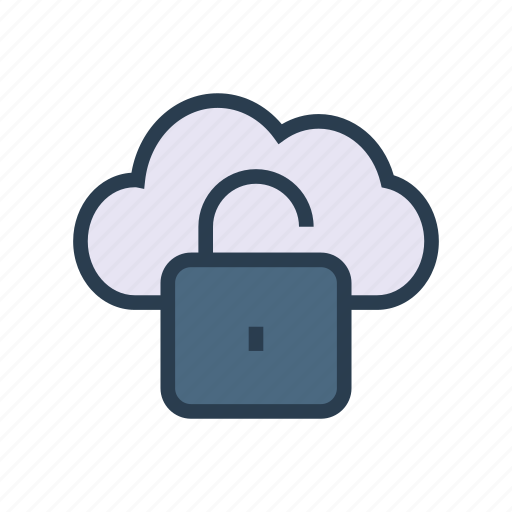 Cloud, database, server, storage, unlock icon - Download on Iconfinder