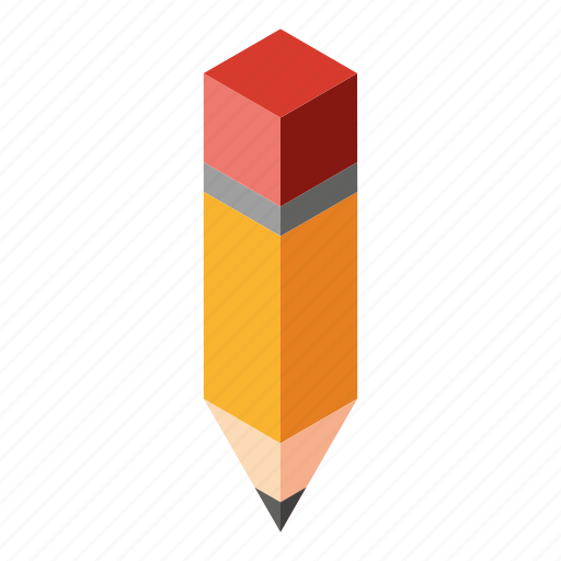 Art, desing, isometry, paint, pencil icon - Download on Iconfinder