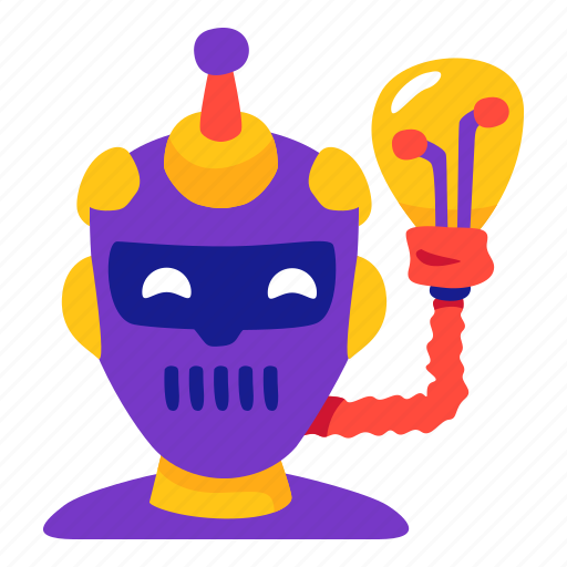 Machine, learning, artificial, intellegencerobot, technology, idea icon - Download on Iconfinder