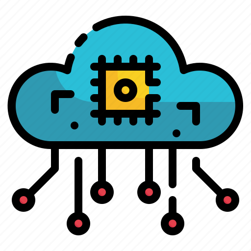 Cloud, ai, intelligence, artificial, data, storage, database icon - Download on Iconfinder