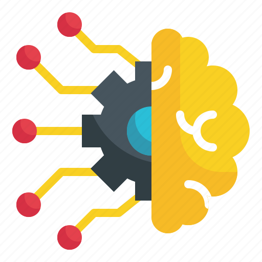 Brain, gear, intelligence, artificial, mind, cog icon - Download on Iconfinder
