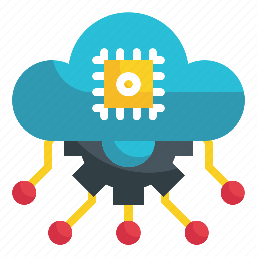 Cloud, gear, intelligence, artificial, ai, storage, database icon - Download on Iconfinder