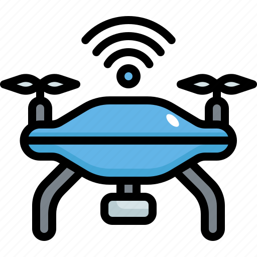 Smart, drone, internet, things, ai, artificial, intelligence icon - Download on Iconfinder