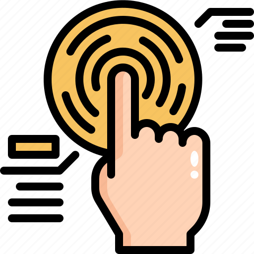 Finger, print, internet, fingerprint, scan, access, security icon - Download on Iconfinder