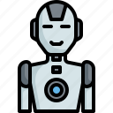 futuristic, cyborg, robots, artificial, intelligence, robot, electronic