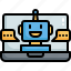 chatbot, robot, future, chat, robotic, electronics, technology 