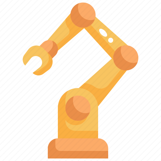 Robot, arm, robotic, factory, industrial, mechanical, industry icon - Download on Iconfinder