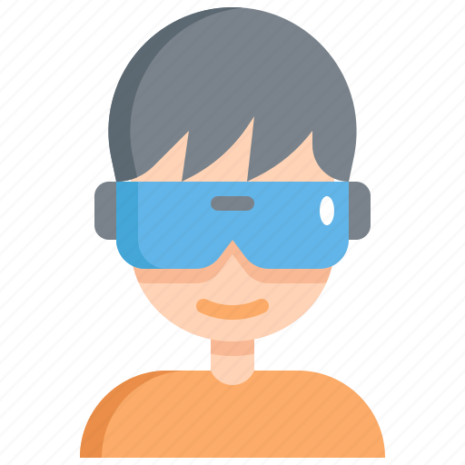 Vr, virtual, reality, goggles, electronics, glasses, smart icon - Download on Iconfinder