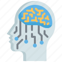 head, intelligence, automaton, futuristic, ai, brain, artificial