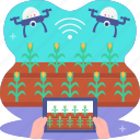 ai, agriculture, drone, smart farm, gardening, artifical intelligence