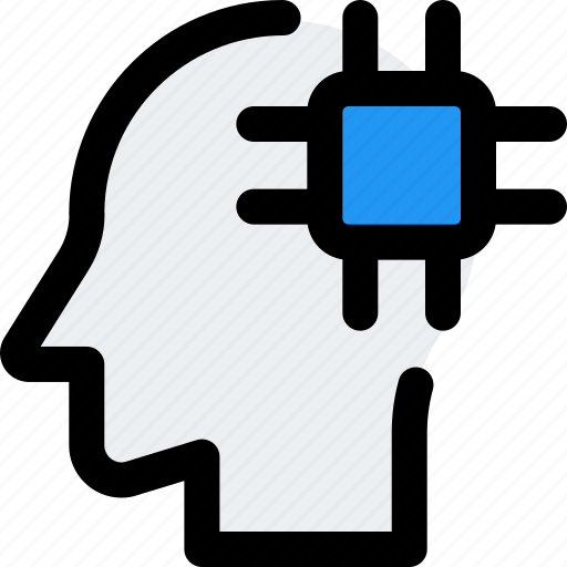 Head, processor, technology, device icon - Download on Iconfinder