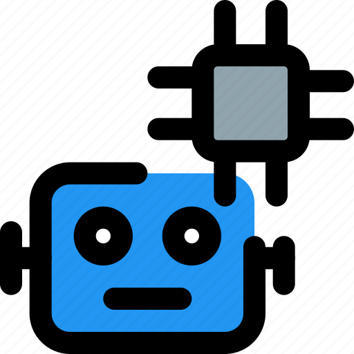 Processor, robot, technology, gadget icon - Download on Iconfinder