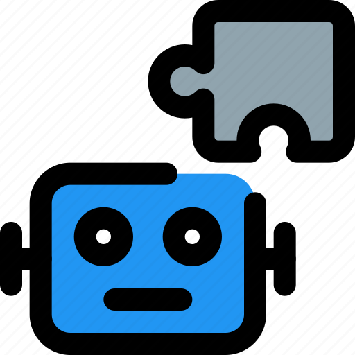 Puzzle, robot, technology, device icon - Download on Iconfinder
