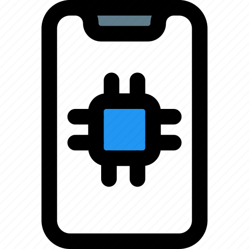 Smartphone, processor, technology, gadget icon - Download on Iconfinder