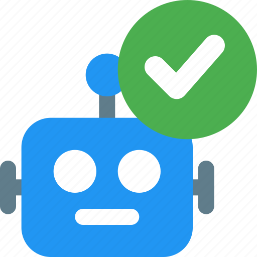 Robot, technology, verified, device icon - Download on Iconfinder