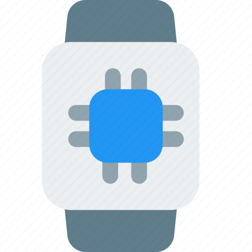 Smartwatch, processor, technology, device icon - Download on Iconfinder