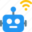 wireless, robot, technology, network 