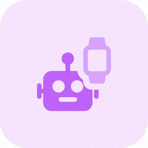 Smartwatch, robot, technology, device icon - Download on Iconfinder