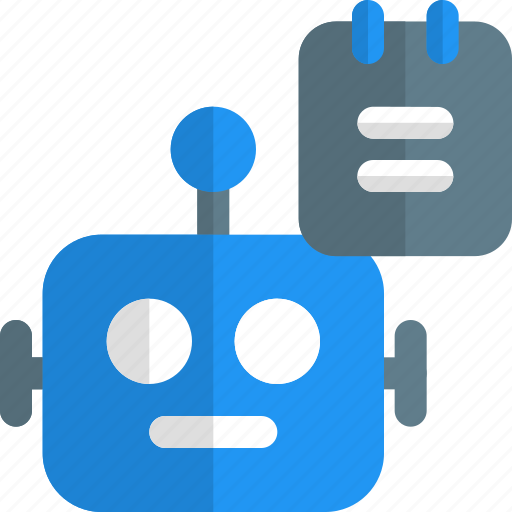 Robot, technology, note, gadget icon - Download on Iconfinder