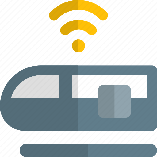 Train, wifi, technology, transport icon - Download on Iconfinder
