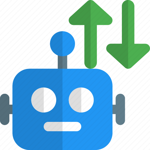 Transfer, data, robot, technology icon - Download on Iconfinder