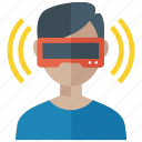 3d glasses, augmented reality, smart glasses, virtual reality, vr goggles 