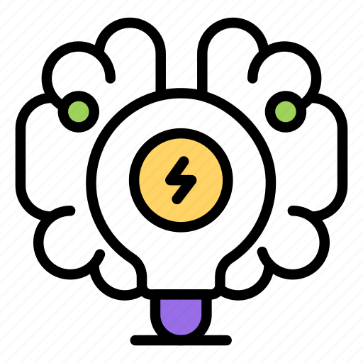 Brain power, brain energy, mind power, mind energy, brainstorming icon - Download on Iconfinder