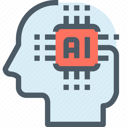 Artificial, head, human, intelligence, technology icon - Download on Iconfinder