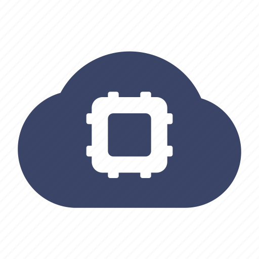 Artificial intelligence, cloud, data, machine learning, server, storage, weather icon - Download on Iconfinder