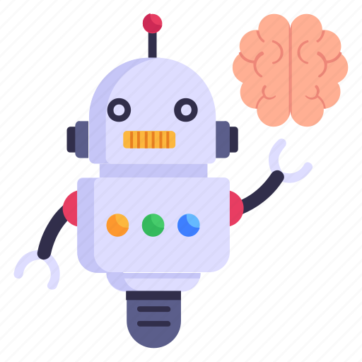 Ai brain, robot brain, robotics, ai, artificial intelligence icon - Download on Iconfinder