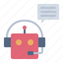 chat, bot, robot, technology, futuristic, artificial intelligence