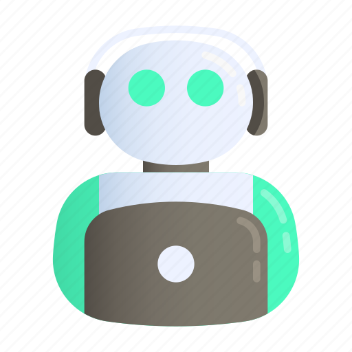 Intelligent, assistant, robot, help, chatbot, science, cyborg icon - Download on Iconfinder