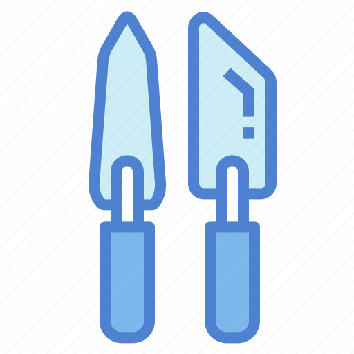 Color, construction, equipment, trowel icon - Download on Iconfinder