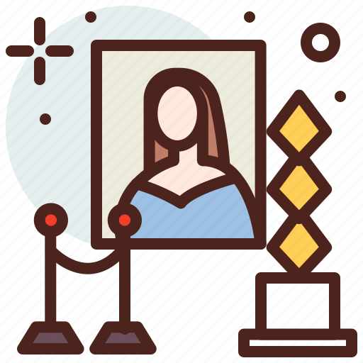Art, hobby, monalisa, museum icon - Download on Iconfinder