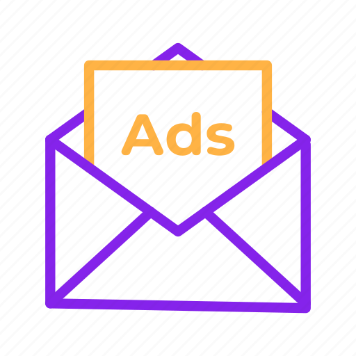 Ads, advertisement, advertising, email, letter, marketing icon - Download on Iconfinder