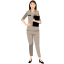 woman, officer, uniform, thai, province, district, administrative, government, file 