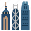 asia, city, country, hong kong, landmark, skyscraper, tower 