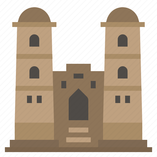 Asia, city, country, gissar fort, hisor, landmark, tajikistan icon - Download on Iconfinder