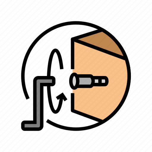 Tighten, screw, wrench, assembly, furniture, instruction icon - Download on Iconfinder