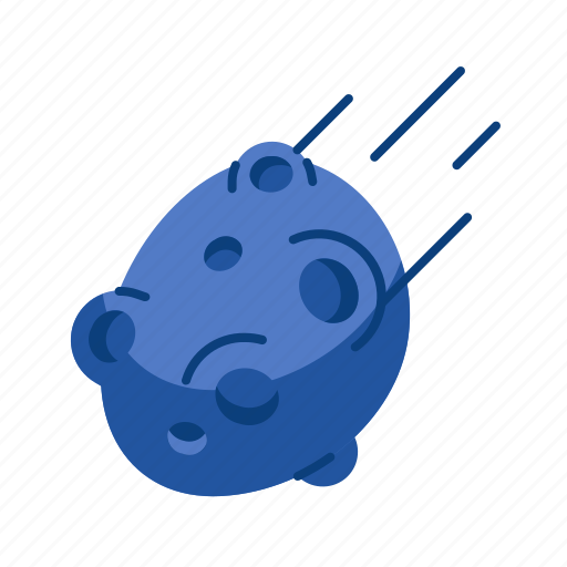 Asteroid, motion, fall icon - Download on Iconfinder