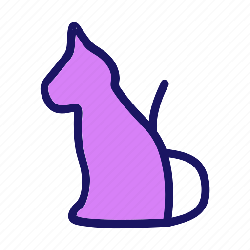 Animal, cat, domestic, pet, pussycat icon - Download on Iconfinder