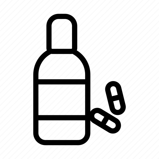 Bottle, drugs, medicament, medicine, pills icon - Download on Iconfinder